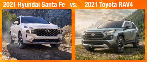 hyundai santa fe vs rav4